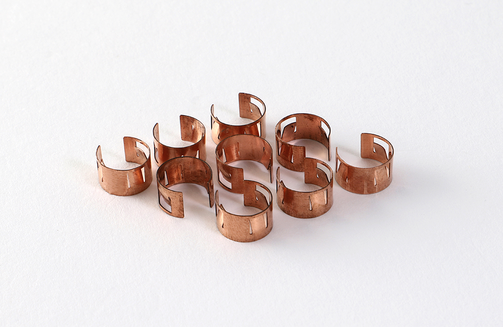 Etched Copper springs