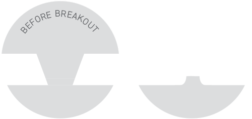 Full thickness outboard tabs