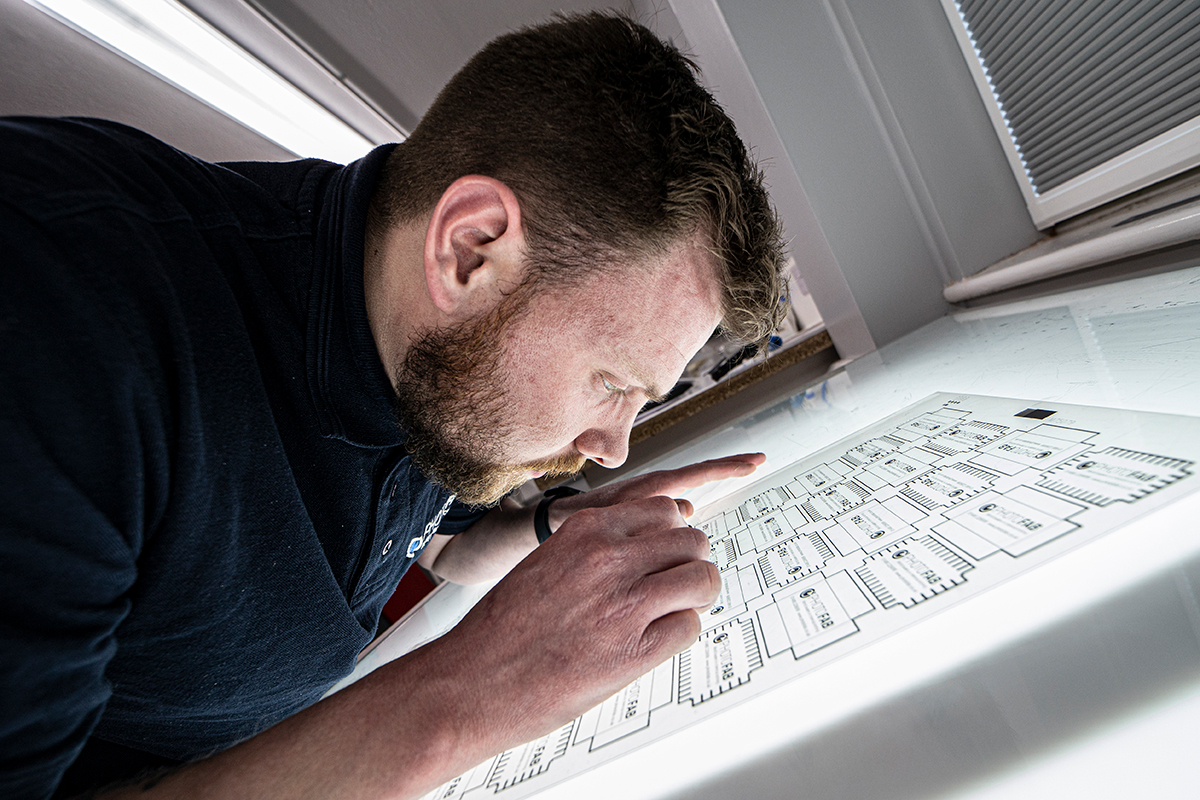 Chemical etching prototyping